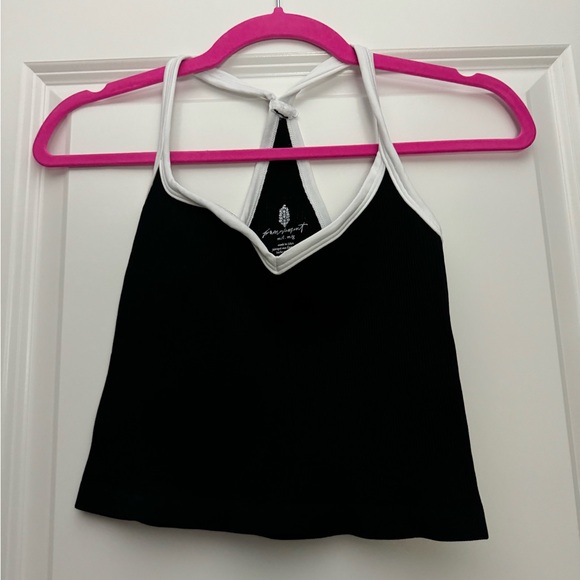 NWOT Free People Movement Happiness Runs Sweetheart Colorblock Tank Size M/L - Picture 3 of 5